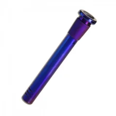 Downstem redukce Rainbow  s diffuzorem 18,8/14,5 12cm, modrý