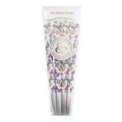 Premium barevné dutinky Butterfly Kisses 9,8cm, 8ks