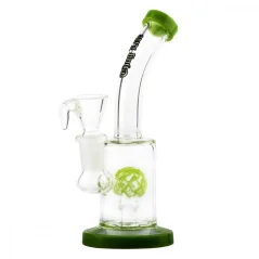 Bong sklo Thug Life Birdy 19cm, zelený
