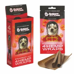 G-Rollz Konopné blunty 'Strawberry Pop' 4ks