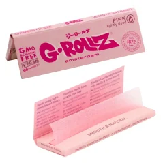 G-ROLLZ Lightly Dyed Pink 1 1/4  papírky