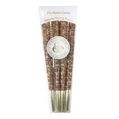 Premium barevné dutinky Lady Leopard 9,8cm, 8ks