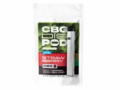 CBG jednorázové vaporizační pero Strawberry 1ml
