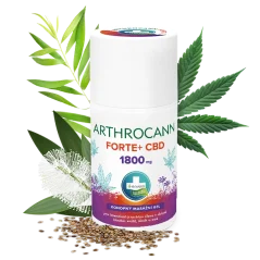 Annabis Natura Arthrocann Forte CBD+ 1800mg konopný masážní gel 90ml