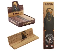 G-ROLLZ  King Size Pets Rock 'Rap' Unbleached papírky