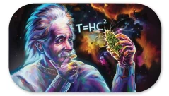 Magnetický kryt na tácek Einstein THC Black Hole 27x16cm