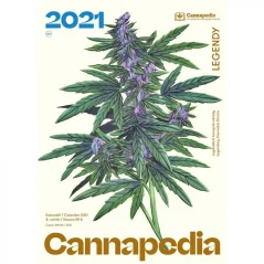 Kalendář Cannapedia 2021- Legendární konopné odrůdy+3x fem.semínko (S.A.G.E.'n Sour+Lost Pearl+BCN Critical XXL Auto)