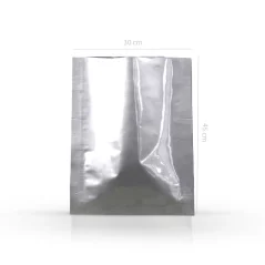 Qnubu zažehlovací pytel 300x450 mm, stříbrný