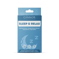 Cannor Sleep and Relax přírodní náplasti na podporu spánku 15ks