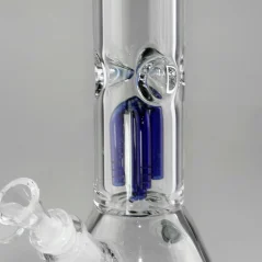 Bong sklo Black Leaf Beaker 4-Arm 46cm 7mm, zelený