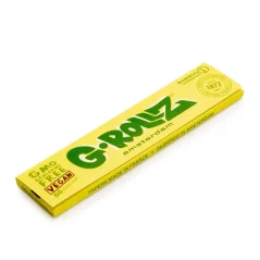 G-ROLLZ  King Size Bamboo Unbleached papírky