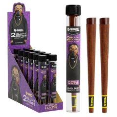 G-Rollz Konopné předbalené blunty 'The Dog' Purple Haze, 2ks