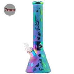 Bong sklo Amsterdam Plants&Zombies 36cm 7mm limitovaná edice
