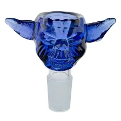 Skleněný kotlík Alien 18,8mm, modrý