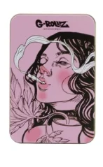 Plechová krabička G-Rollz Smoking Girl 13,5x8,5cm