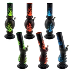 Bong akryl Flames 32cm, mix