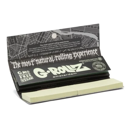 G-ROLLZ King Size Green  'Wizard' papírky s filtry