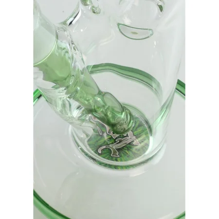 Bong sklo Black Leaf Design Leaves Ice 40cm 5mm