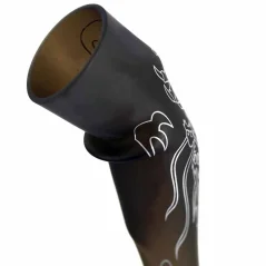 Bong akryl Dragon 41cm, černý
