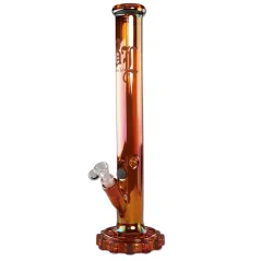 Bong sklo Black Leaf Rainbow Gear 44cm