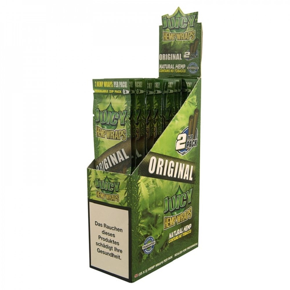 Juicy konopné blunty Original, 2ks