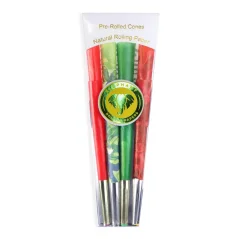 Premium barevné dutinky Holiday Wreath 9,8cm, 8ks