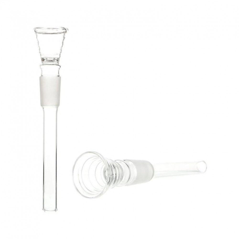 Chillum sklo vlnitý kužel 18,8mm 11cm