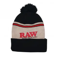 RAW Zimní čepice, černohnědá