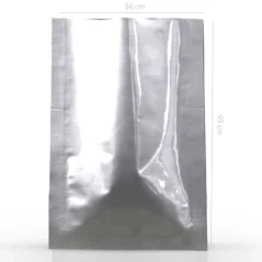 Qnubu zažehlovací pytel 560x950 mm, stříbrný