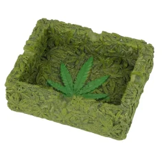 Popelník Jamaica Round Green 10x8x3cm